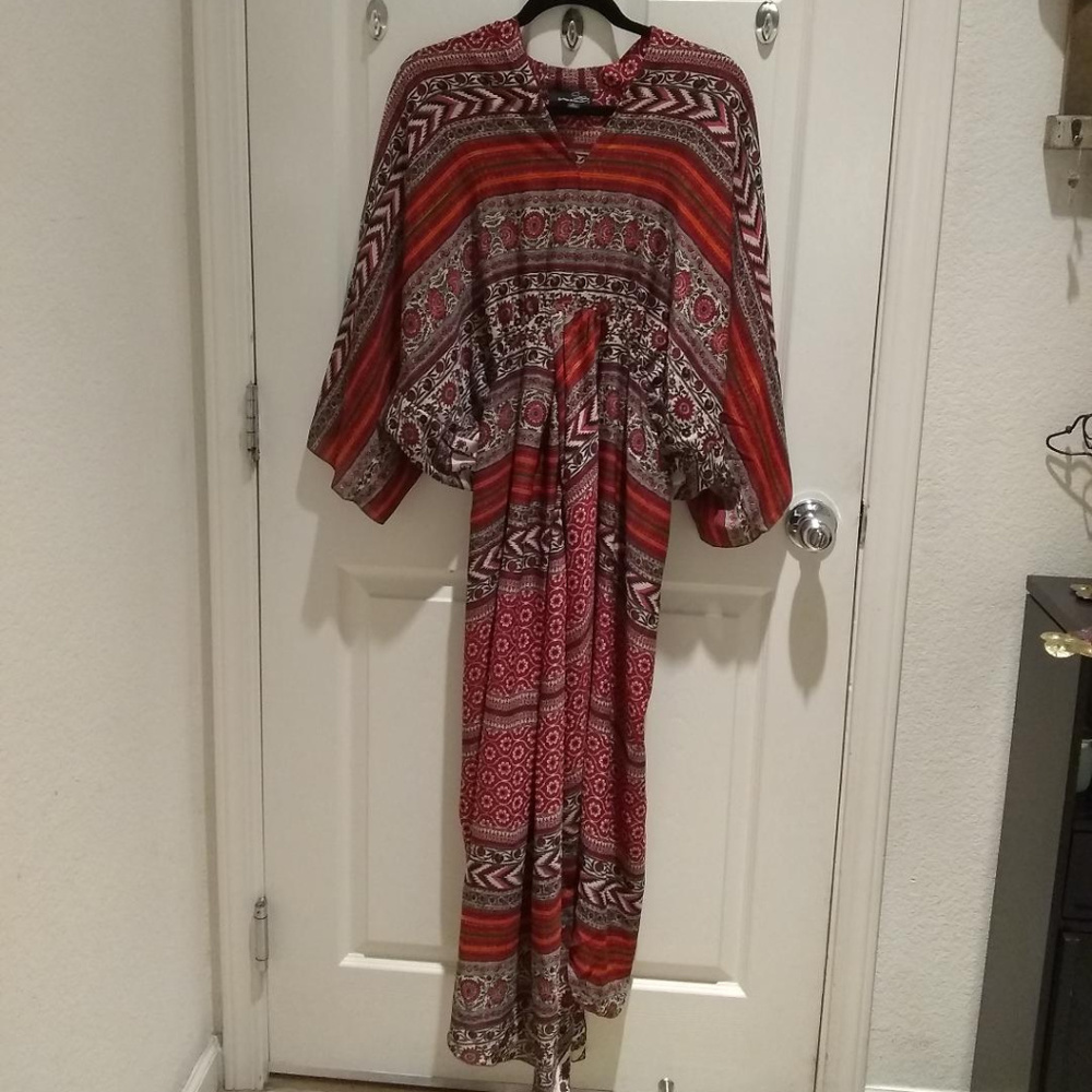 🌸Beautiful Suzanne Betro Floral Flowy Dress Sz L